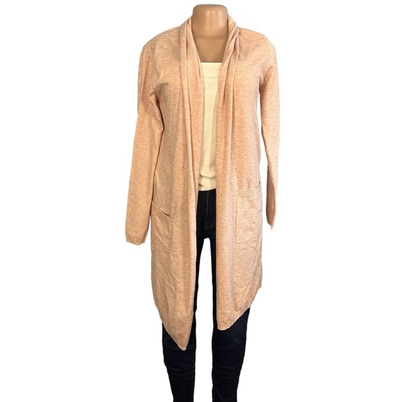 3/$30 🍂 Karen Kane Pink Lightweight Duster Cardigan - Picture 2 of 7